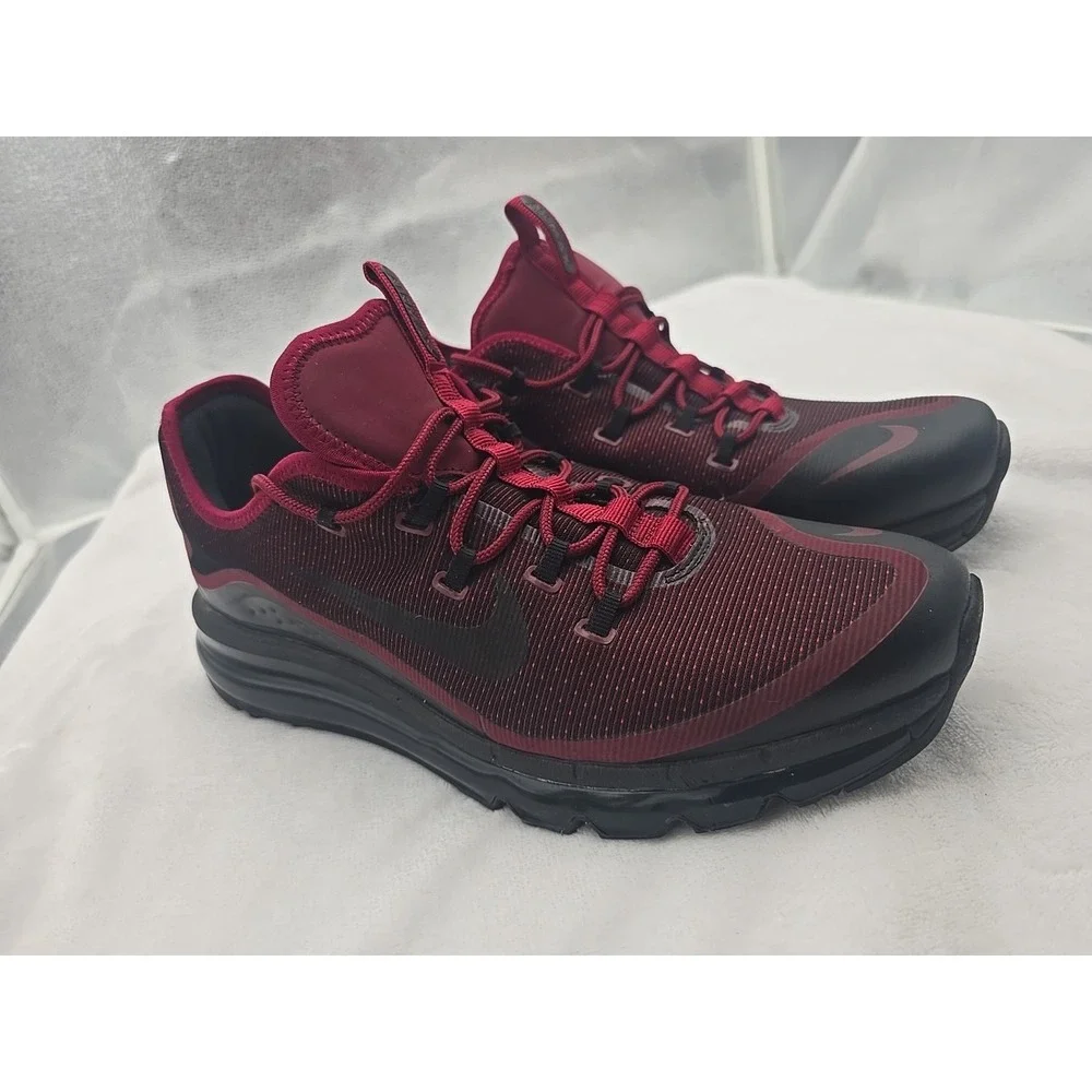 Men's Nike Air Max More Running Shoes 898013 600 Team Red  ‎ Mens Size 10.5